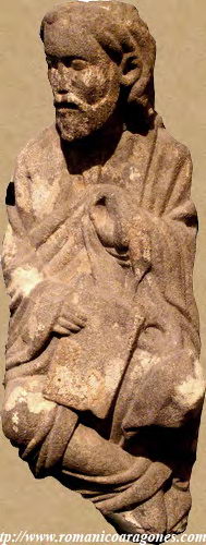 ESCULTURA DEL CORO PÉTREO DE LA CATEDRAL DE SANTIAGO